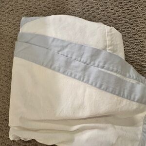 Serena and Lily border frame crib skirt